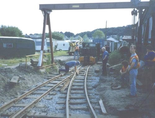 1994 - the gantry crane beside the loco shed