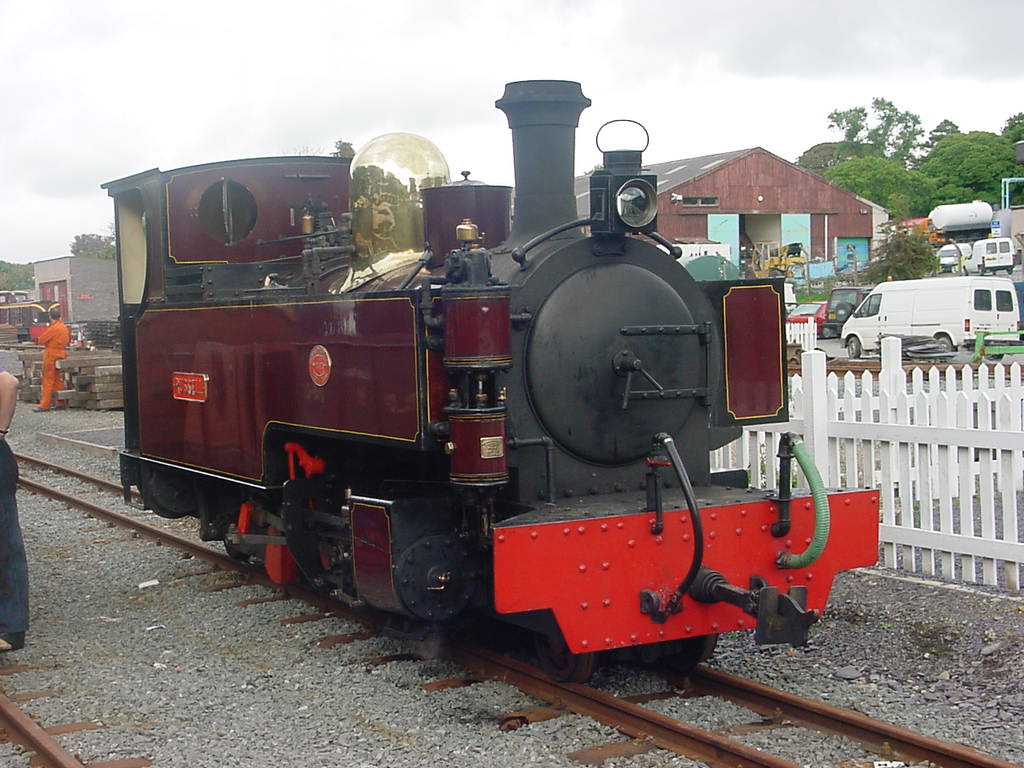 Russell at Dinas, August 2000