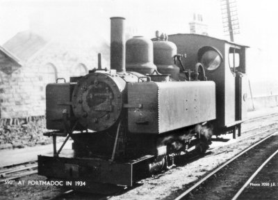 590 at Portmadoc Harbour, 1934