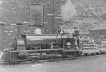 cabless tank engine with slate wagons
