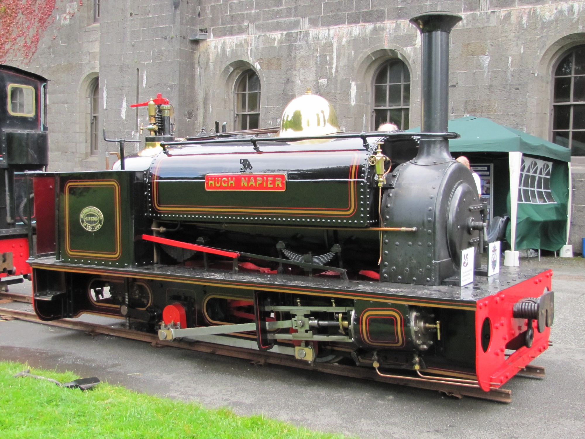 Hugh Napier at Penrhyn Castle